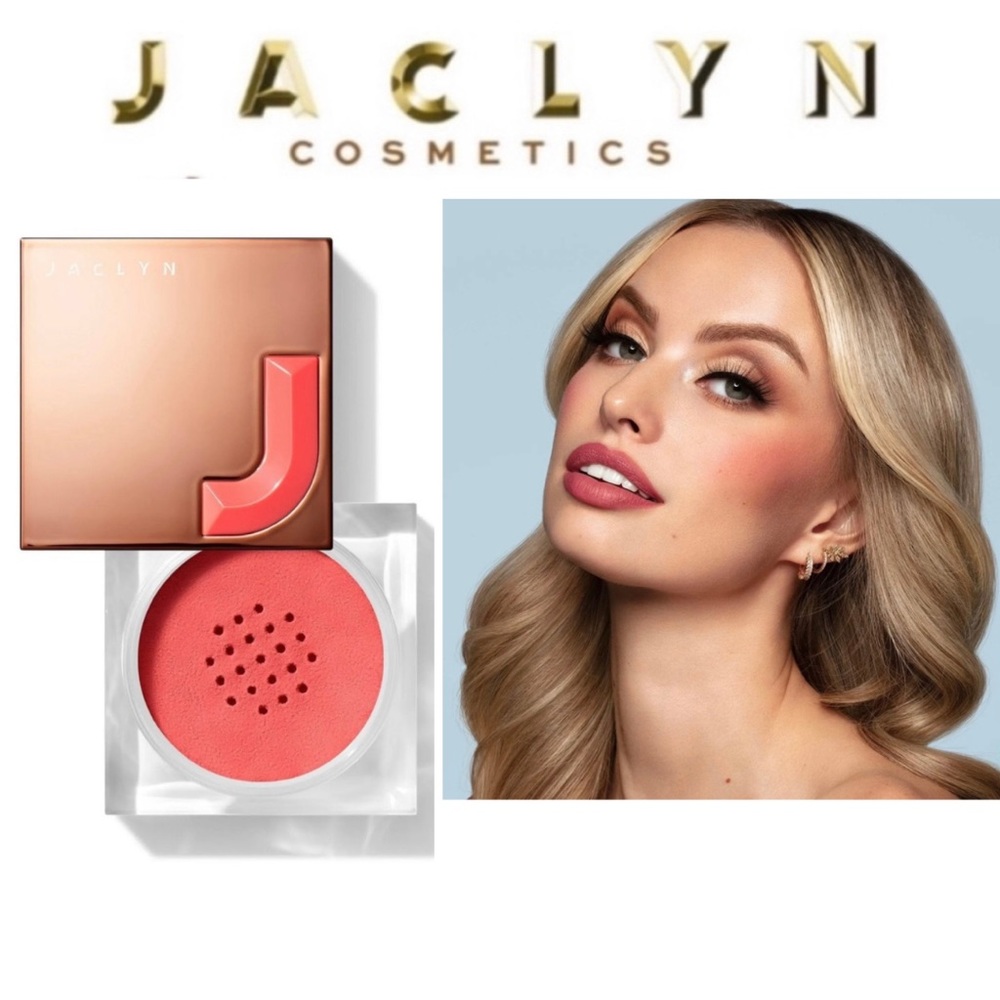 NEW JACLYN LIGHT LUMINOUS LOOSE POWDER BLUSH SHADE LOVE LANGUAGE